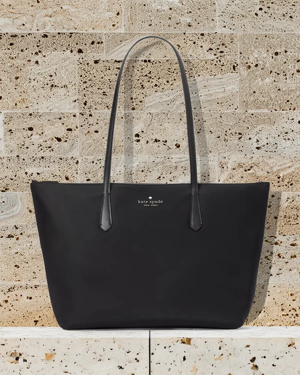 Kate Spade Kitt Ksnyl Tote Bag Black