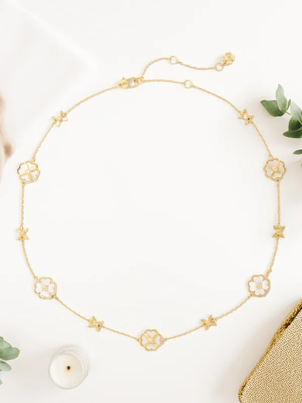 Kate Spade Heritage Bloom Scatter Necklace