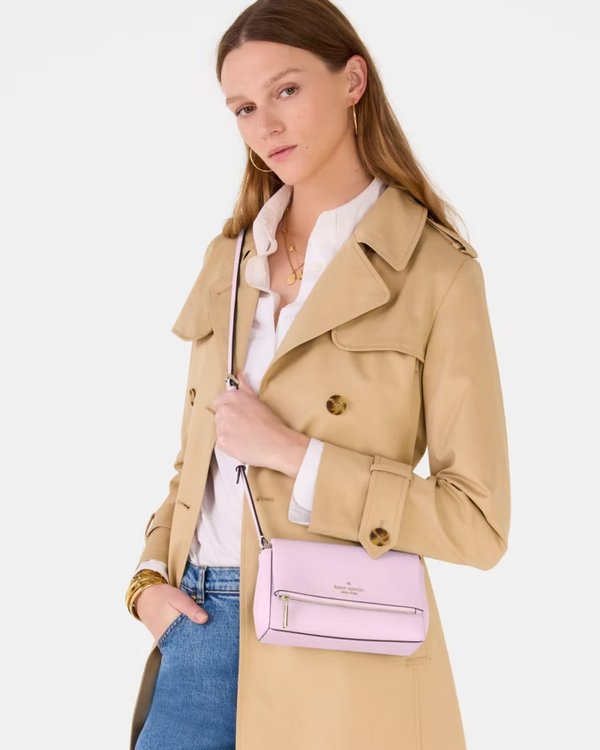 Kate Spade Leila Mini Crossbody Dahlia Pink