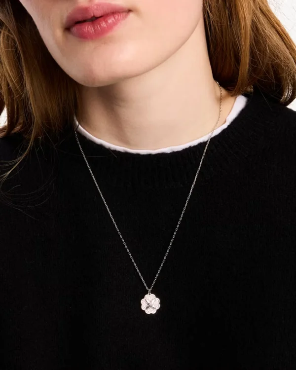 Kate Spade Heritage Bloom Mini Pendant Silver
