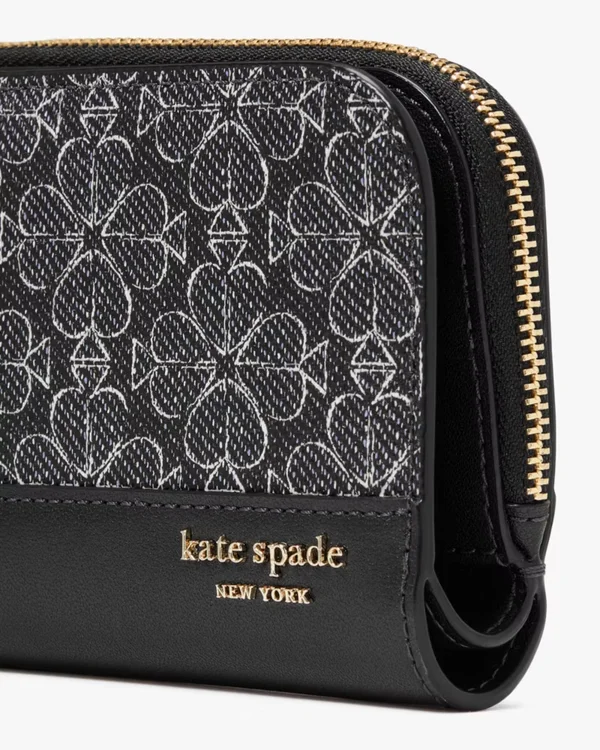 Kate Spade Flower Small Compact Wallet