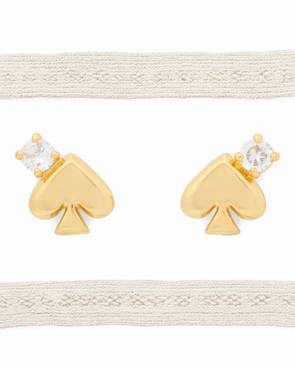 Kate Spade Everyday Spade Stone Studs