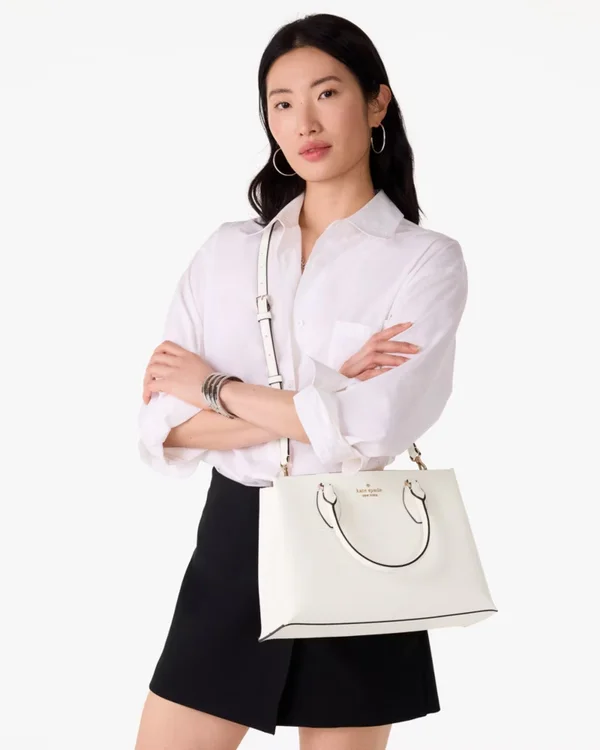 Kate Spade Rae Satchel Bag Meringue