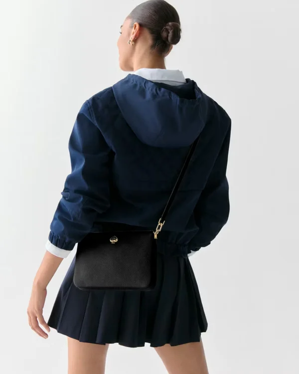 Kate Spade Kayla Triple Crossbody Bag Black