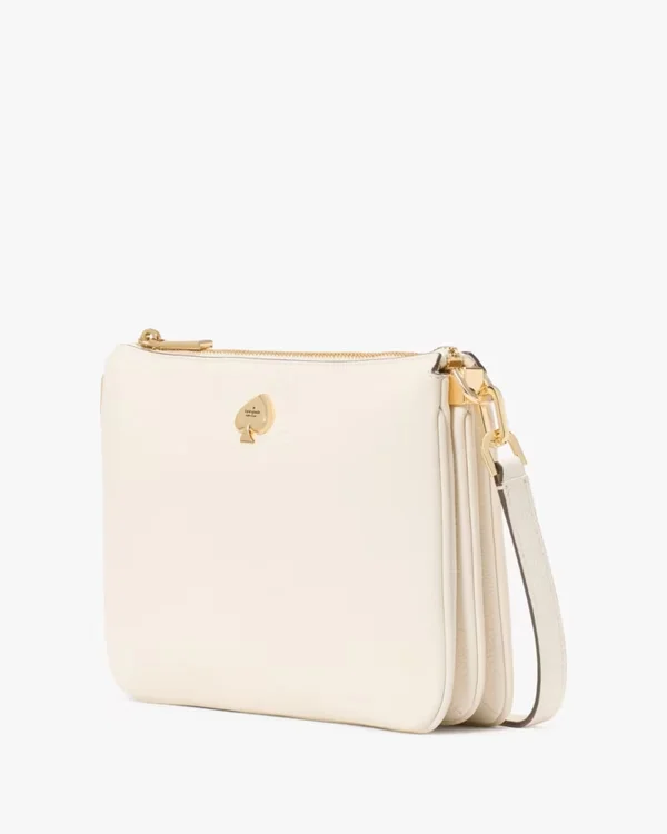 Kate Spade Kayla Triple Crossbody Bag Meringue
