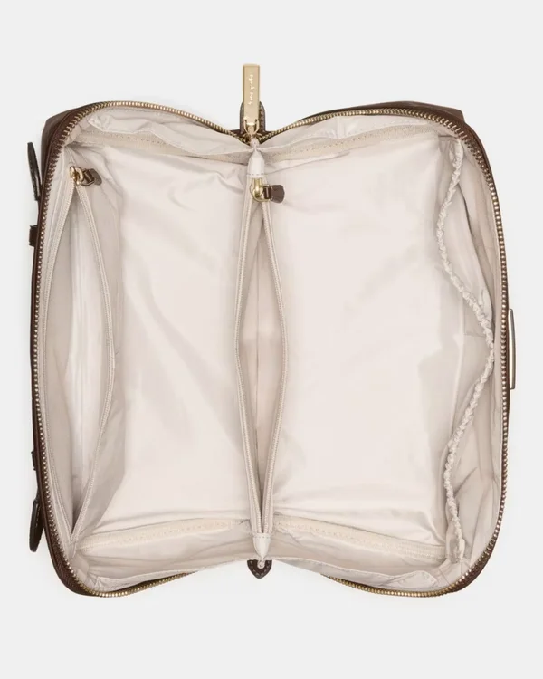 Kate Spade Carter Nylon Travel Cosmetic Pouch Hot Fudge