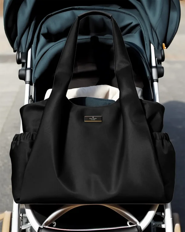 Kate Spade Carter Nylon Large Baby Bag Black