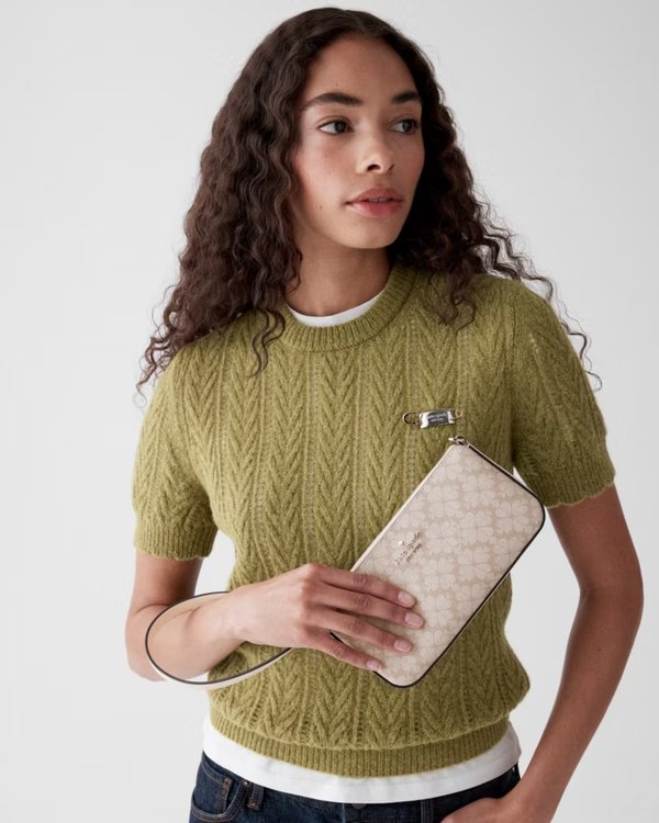 Kate Spade Gemini Mini Bag Flower Beige