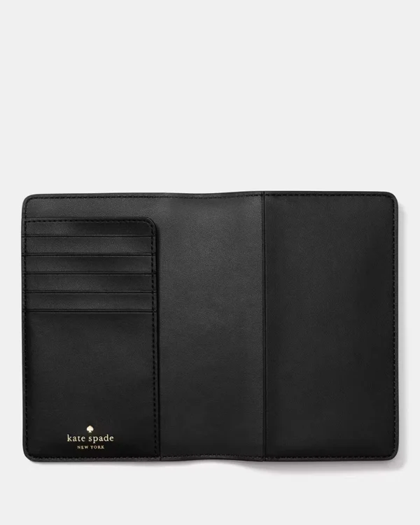Kate Spade Passport Holder Black