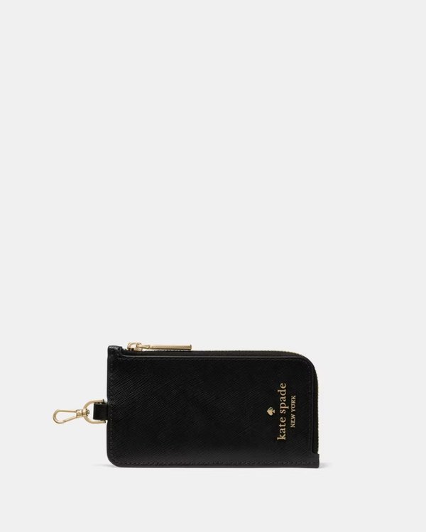 Kate Spade Card Case Lanyard Black