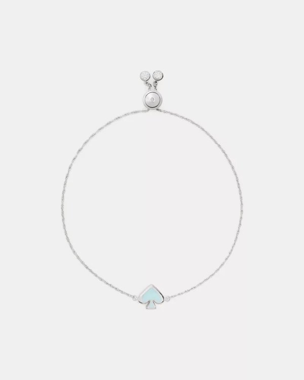 Kate Spade Enamel Slider Bracelet Crisp Sky