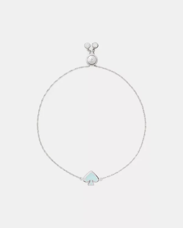 Kate Spade Enamel Slider Bracelet Crisp Sky