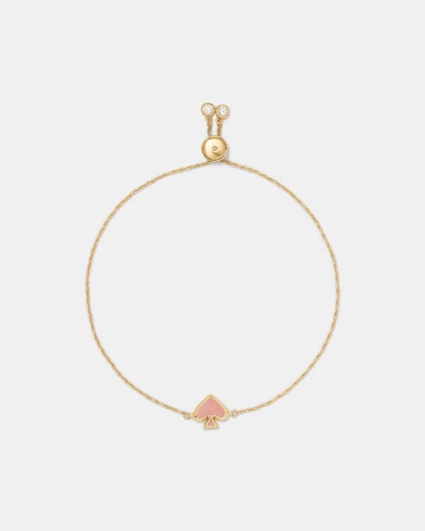 Kate Spade Enamel Slider Bracelet Pink