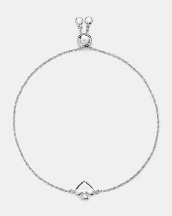 Kate Spade Metal Slider Bracelet Silver