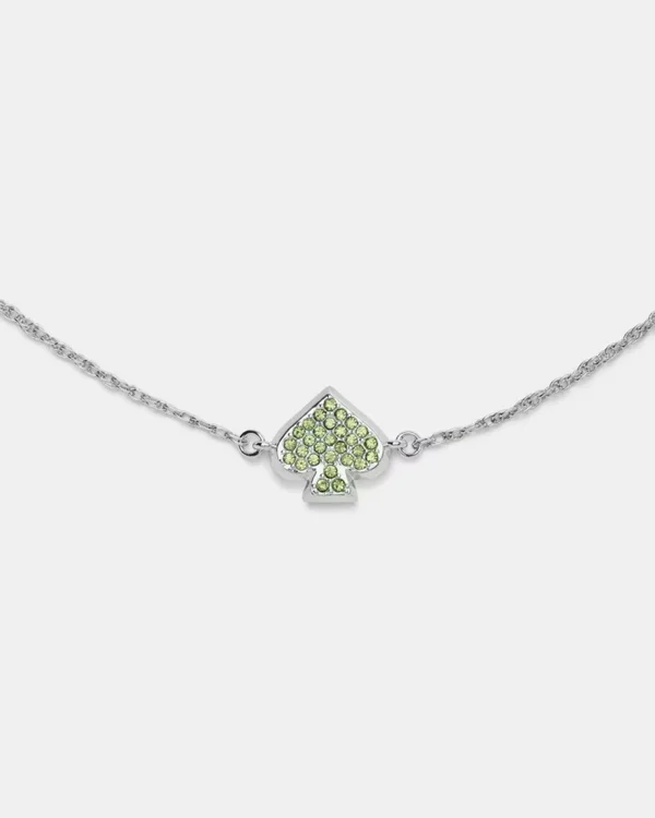Kate Spade Pave Slider Bracelet Green