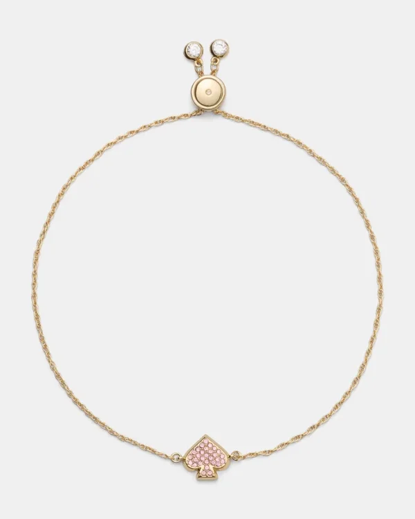 Kate Spade Pave Slider Bracelet Pink
