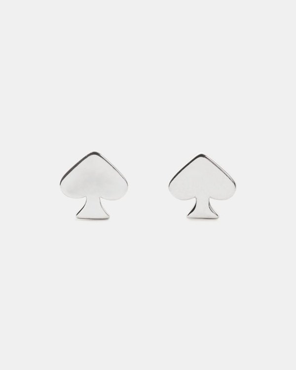 Kate Spade Signature Mini Studs Silver