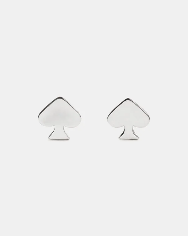 Kate Spade Signature Mini Studs Silver
