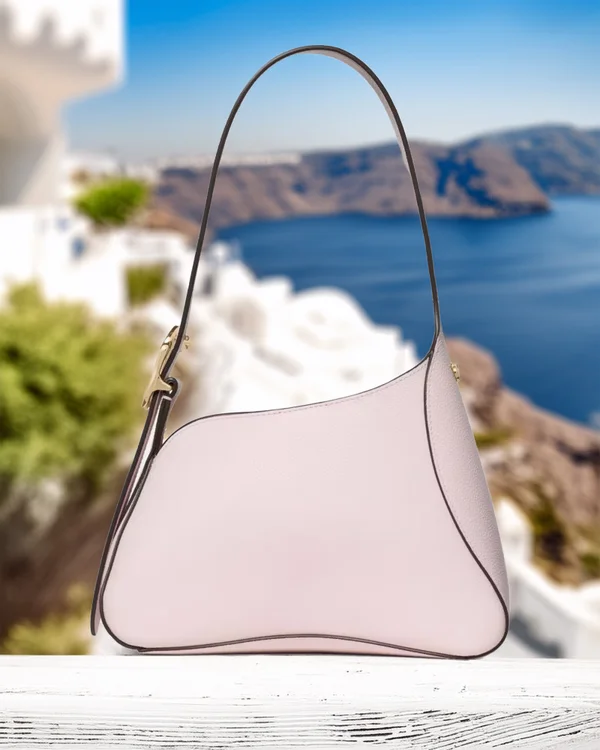 Kate Spade 454 Sculpted Shoulder Bag Shimmer Pink