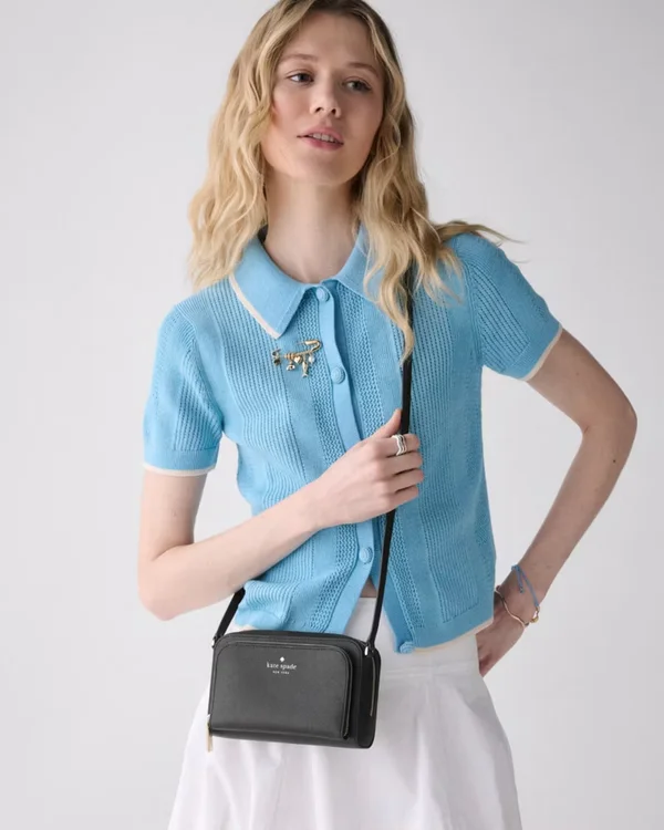 Kate Spade Staci Mini Crossbody Bag Black