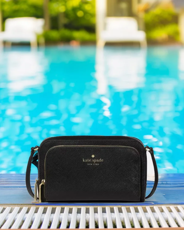 Kate Spade Staci Mini Crossbody Bag Black