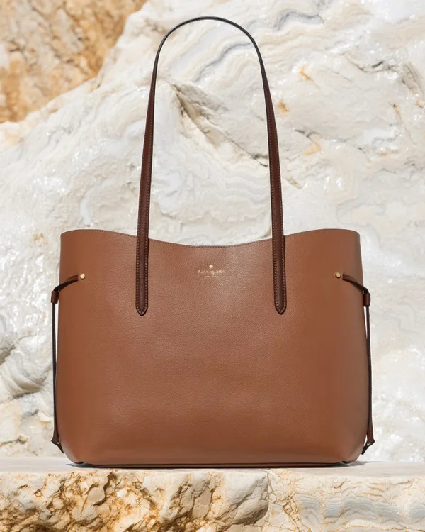 Kate Spade Cleo Tote Bag Warm Gingerbread