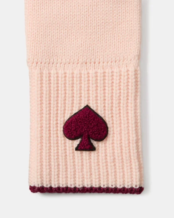 Kate Spade Patch Box Set Scarf Sugar