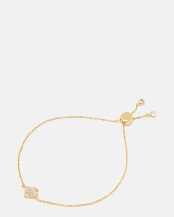 Kate Spade Pave Slider Bracelet Gold