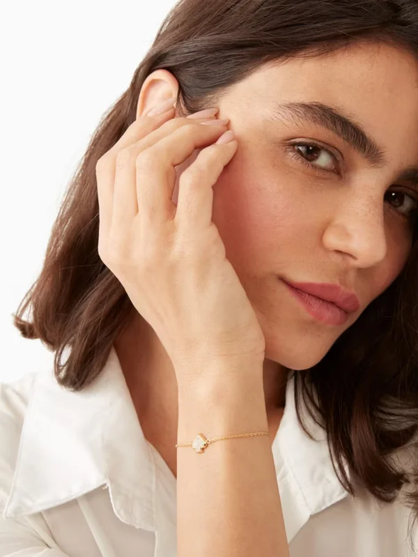 Kate Spade Pave Slider Bracelet Gold