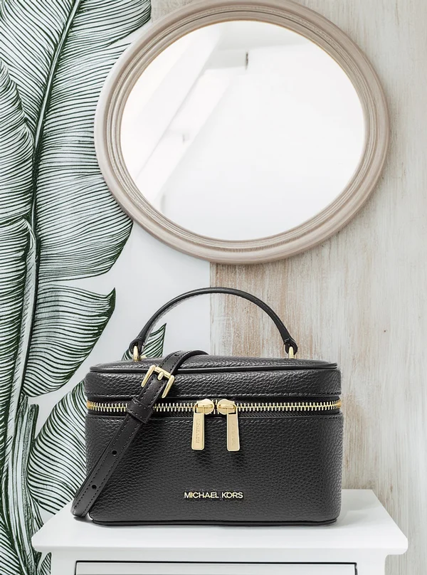 Michael Kors Small Vanity Crossbody Bag Black