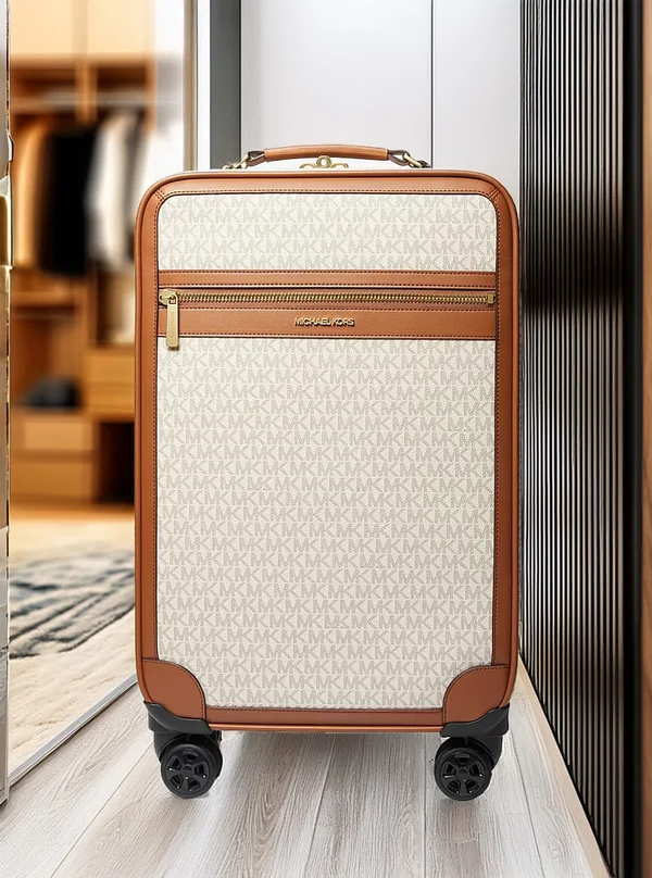 Michael Kors Small Logo Suitcase Vanilla