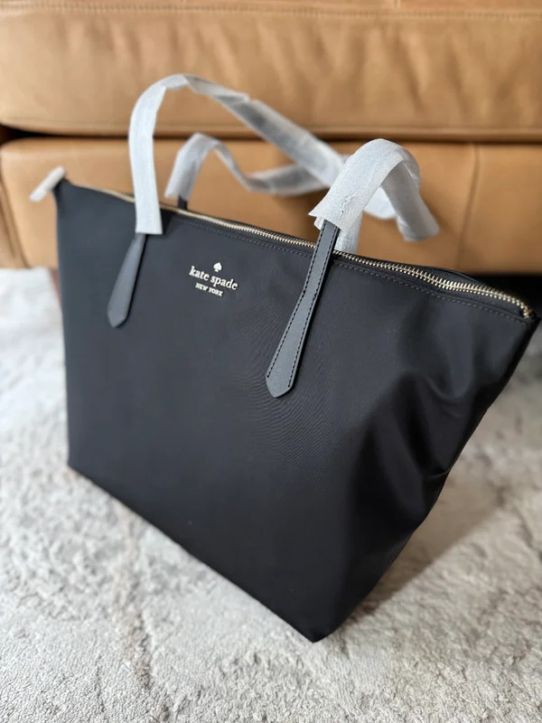 Kate Spade Kitt Ksnyl Tote Bag Black