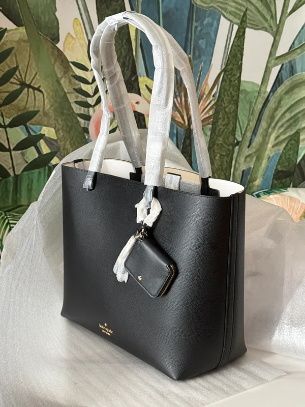 Kate Spade Tessa Tote Bag With Charm Black
