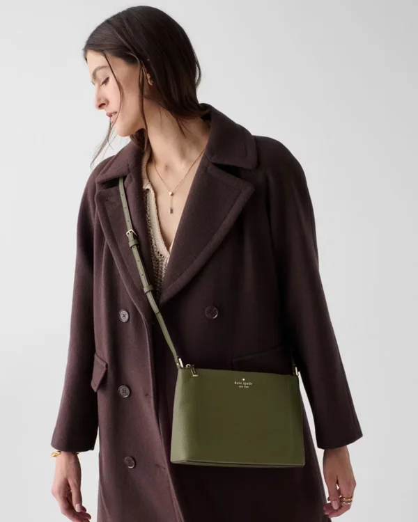Kate Spade Leila Crossbody Bag Enchanted Green