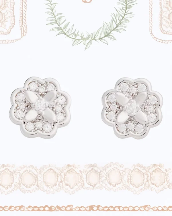 Heritage Bloom Mini Studs