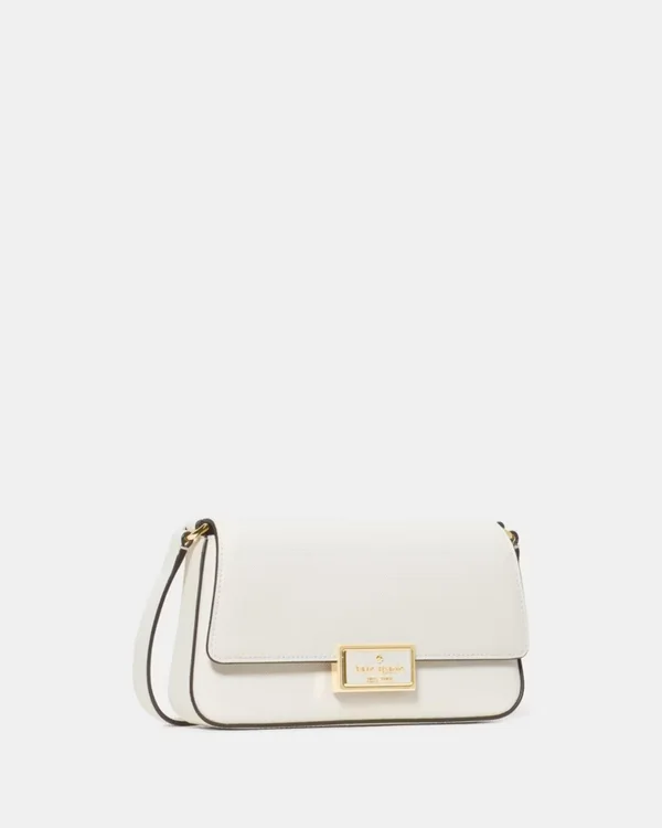 Kate Spade Reegan Mini Flap Crossbody Meringue