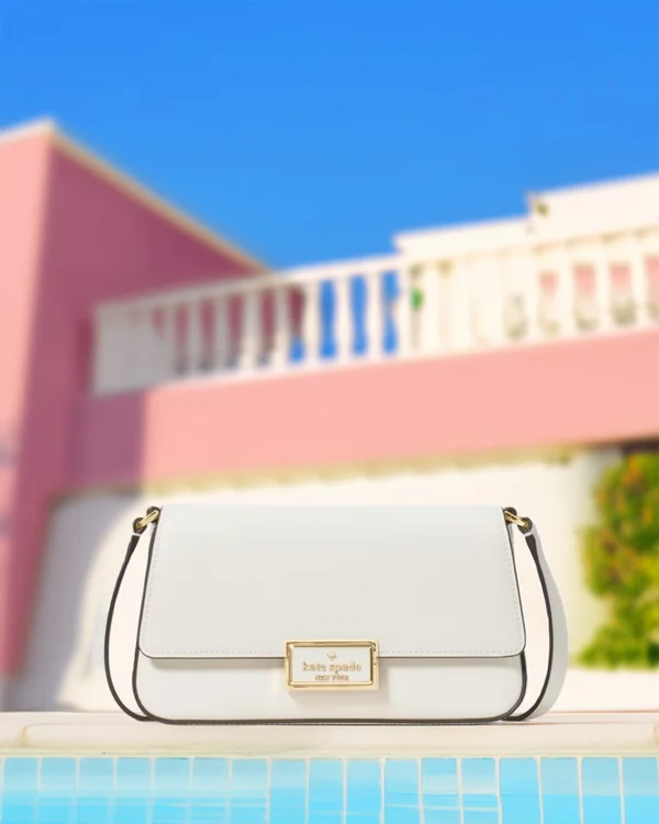 Kate Spade Reegan Mini Flap Crossbody Meringue