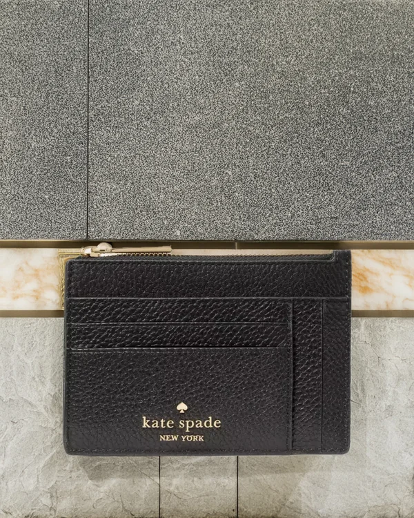 Kate Spade Large Slim Card Holder Black