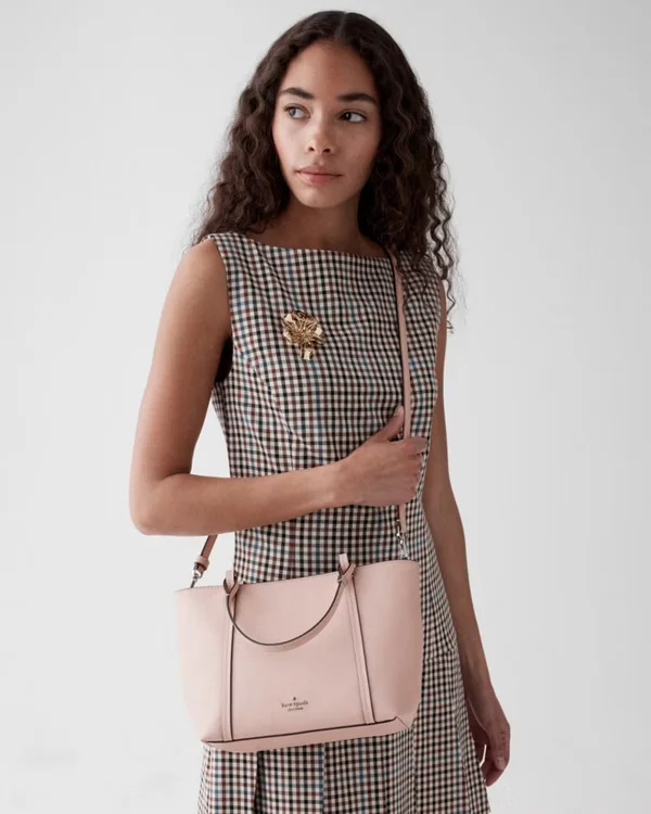 Kate Spade Marlowe Small Tote Bag Rose Smoke