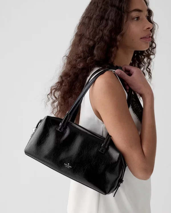Kate Spade Billie Shiny Leather Shoulder Bag