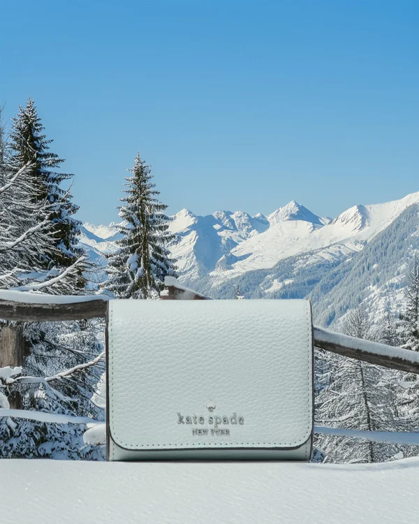 Kate Spade Small L Zip Wallet Lake Mist