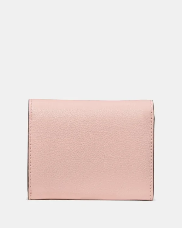 Kate Spade Small L Zip Flap Wallet Rose Smoke