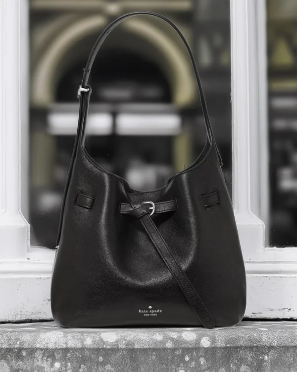Kate Spade 454 Belted Small Shoulder Bag Black