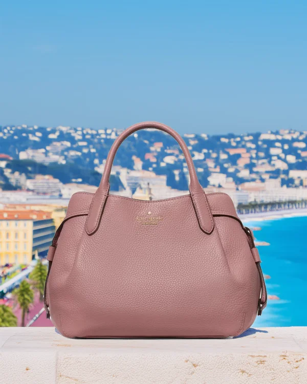 Kate Spade Dumpling Small Satchel Bag Dusk Rose