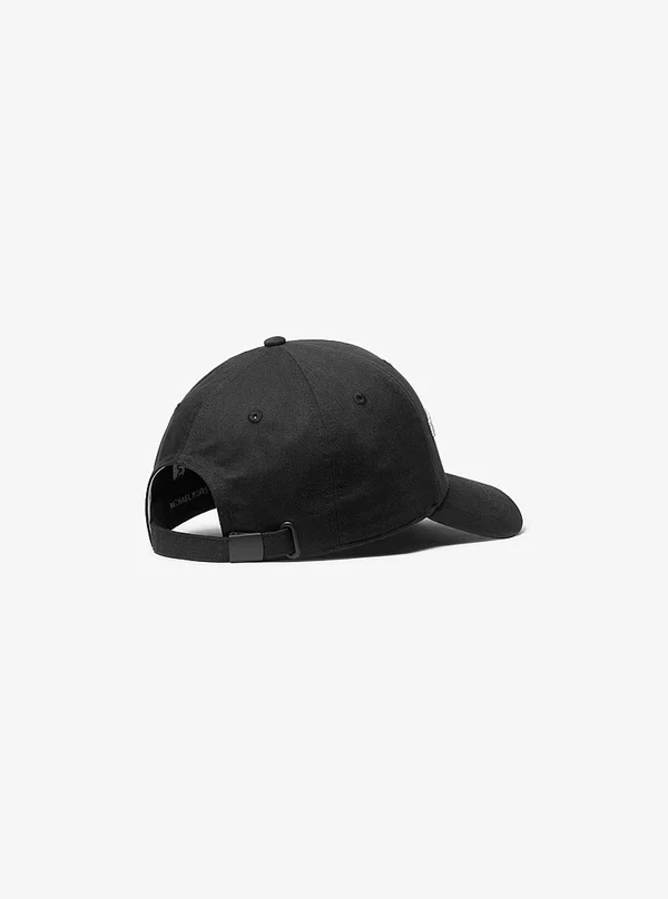 Michael Kors Logo Cotton Baseball Hat Black