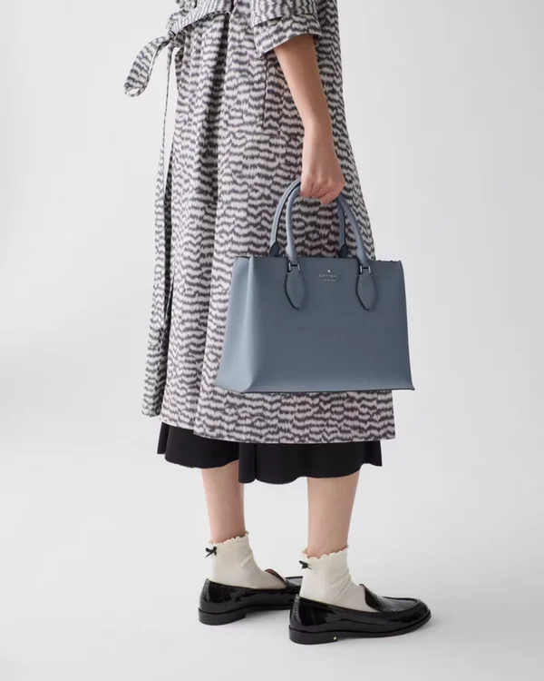 Kate Spade Rae Satchel Bag Cinder Grey