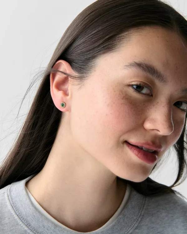Kate Spade You're A Gem Pave Halo Studs