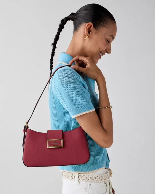 Kate Spade Reegan Small Shoulder Bag Red Jam