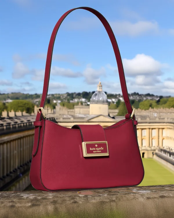 Kate Spade Reegan Small Shoulder Bag Red Jam