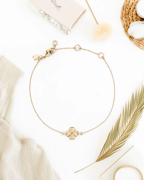 Kate Spade Flower Solitaire Bracelet Gold